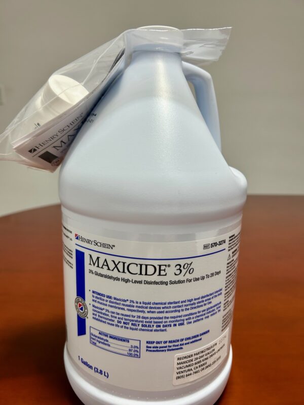Mouthpiece, Cleaning Solution - 28-day Maxicide (Abcocide) per gallon