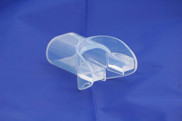 Mouthpiece, Silicone WITHOUT Saliva Trap - Color Clear, Size Small, Medium, Large Sizes
